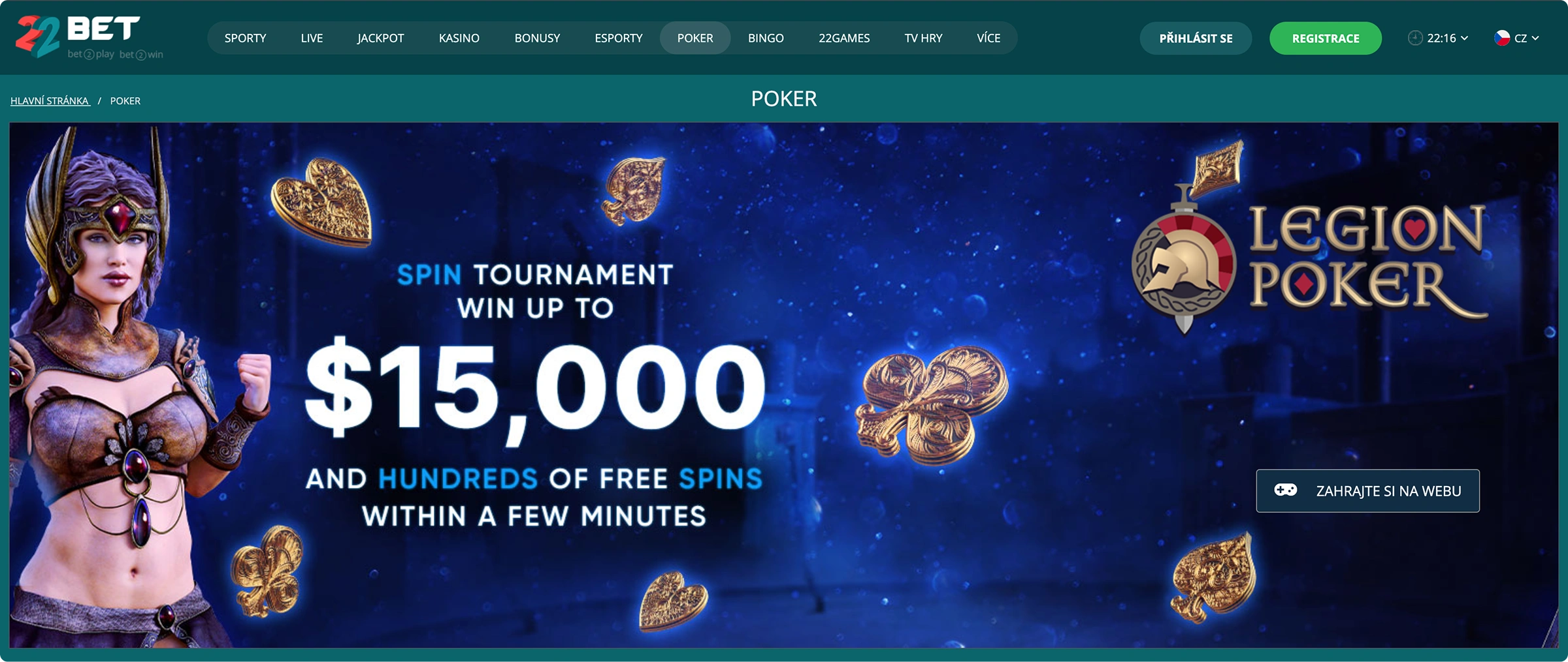 22Bet Turnaje 22Bet Turnaje